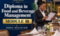 Jemshah Diploma in Food and Beverage Management Module III KNEC revision with hospitality service and management training