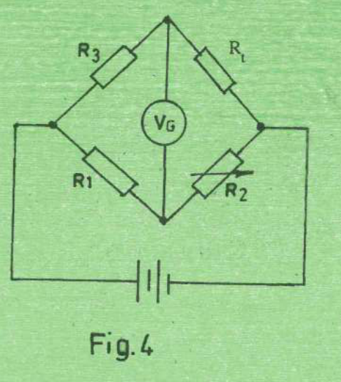 Original Figure 4. Resistor labels and bridge orientation determine the balance equation.